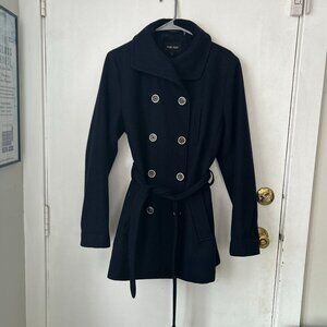 Nine West Navy Pea Coat